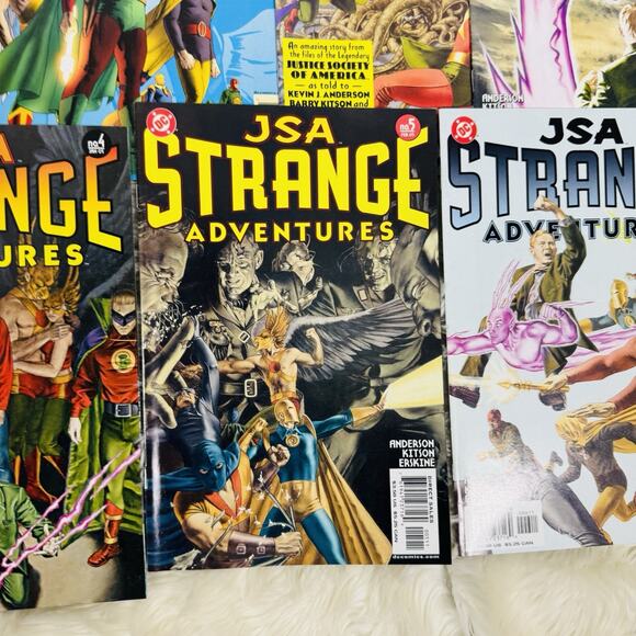 Justice Society of America Strange Adventures 1-6 & All Stars 1-8 Lot JSA - Picture 6 of 10